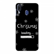 Рождественские, Праздничные Чехлы для Samsung Galaxy M20 Christmas loading - купить на Floy.com.ua