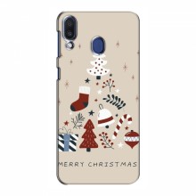 Рождественские, Праздничные Чехлы для Samsung Galaxy M20 Merry Christmas - купить на Floy.com.ua