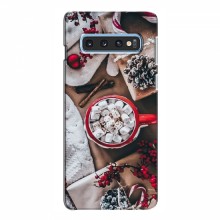 Рождественские, Праздничные Чехлы для Samsung S10e