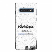 Рождественские, Праздничные Чехлы для Samsung S10e Рождество загружается - купить на Floy.com.ua