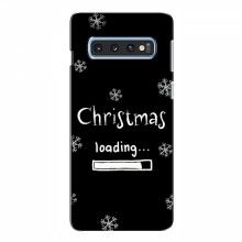 Рождественские, Праздничные Чехлы для Samsung S10e Christmas loading - купить на Floy.com.ua