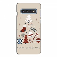 Рождественские, Праздничные Чехлы для Samsung S10e Merry Christmas - купить на Floy.com.ua