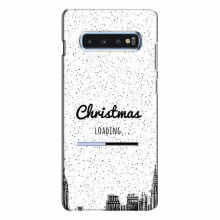 Рождественские, Праздничные Чехлы для Samsung S10 Plus Рождество загружается - купить на Floy.com.ua