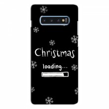 Рождественские, Праздничные Чехлы для Samsung S10 Plus Christmas loading - купить на Floy.com.ua