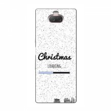 Рождественские, Праздничные Чехлы для Sony Xperia 10 Рождество загружается - купить на Floy.com.ua