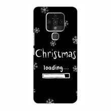 Рождественские, Праздничные Чехлы для TECNO Camon 16 Pro Christmas loading - купить на Floy.com.ua