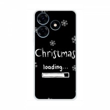 Рождественские, Праздничные Чехлы для TECNO Spark 10C (KI5m) Christmas loading - купить на Floy.com.ua