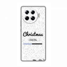 Рождественские, Праздничные Чехлы для TECNO Spark 20 Pro Plus Рождество загружается - купить на Floy.com.ua