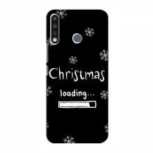Рождественские, Праздничные Чехлы для TECNO Spark 4 Christmas loading - купить на Floy.com.ua
