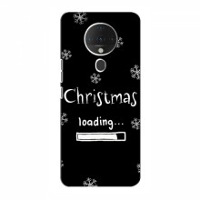 Рождественские, Праздничные Чехлы для TECNO Spark 6 Christmas loading - купить на Floy.com.ua