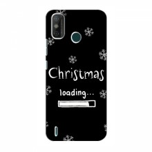 Рождественские, Праздничные Чехлы для TECNO Spark 6 GO (KE5) Christmas loading - купить на Floy.com.ua