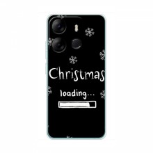 Рождественские, Праздничные Чехлы для TECNO Spark Go 2023 (BF7) Christmas loading - купить на Floy.com.ua