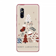 Рождественские, Праздничные Чехлы для ViVO V15 Pro Merry Christmas - купить на Floy.com.ua