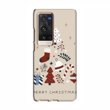 Рождественские, Праздничные Чехлы для ViVO X60 Pro Plus Merry Christmas - купить на Floy.com.ua