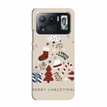 Рождественские, Праздничные Чехлы для Xiaomi Mi 11 Ultra Merry Christmas - купить на Floy.com.ua