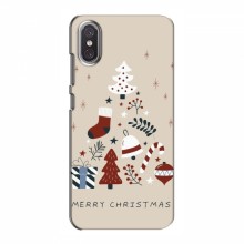 Рождественские, Праздничные Чехлы для Xiaomi Mi8 Pro Merry Christmas - купить на Floy.com.ua