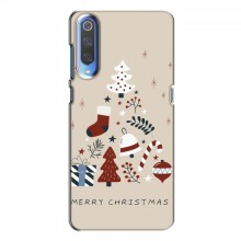 Рождественские, Праздничные Чехлы для Xiaomi Mi 9 Merry Christmas - купить на Floy.com.ua