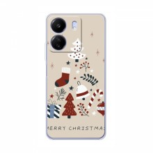 Рождественские, Праздничные Чехлы для Xiaomi POCO C65 Merry Christmas - купить на Floy.com.ua