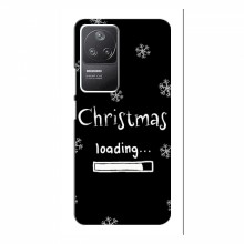 Рождественские, Праздничные Чехлы для Xiaomi POCO F4 (5G) Christmas loading - купить на Floy.com.ua