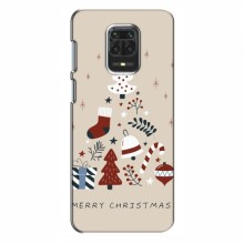 Рождественские, Праздничные Чехлы для Xiaomi Redmi 10X Merry Christmas - купить на Floy.com.ua