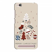 Рождественские, Праздничные Чехлы для Xiaomi Redmi 5A Merry Christmas - купить на Floy.com.ua