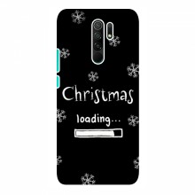Рождественские, Праздничные Чехлы для Xiaomi Redmi 9 Christmas loading - купить на Floy.com.ua