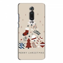 Рождественские, Праздничные Чехлы для Xiaomi Mi 9T Pro Merry Christmas - купить на Floy.com.ua
