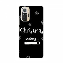 Рождественские, Праздничные Чехлы для Xiaomi Redmi Note 10 Pro Christmas loading - купить на Floy.com.ua