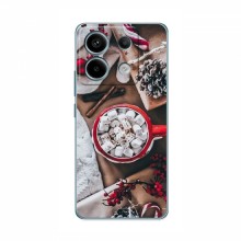Рождественские, Праздничные Чехлы для Xiaomi Redmi Note 13 (4G) - купить на Floy.com.ua