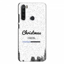 Рождественские, Праздничные Чехлы для Xiaomi Redmi Note 8T Рождество загружается - купить на Floy.com.ua