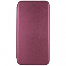 Кожаный чехол (книжка) Classy для Samsung Galaxy A10 (A105F) Бордовый - купить на Floy.com.ua