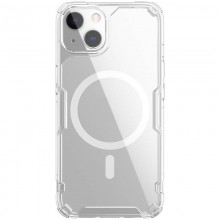 TPU чехол Nillkin Nature Pro Magnetic для Apple iPhone 13 / 14 (6.1") Прозрачный - купить на Floy.com.ua