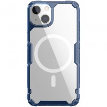 TPU чехол Nillkin Nature Pro Magnetic для Apple iPhone 13 / 14 (6.1") Синий - купить на Floy.com.ua