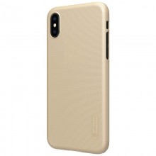 Чехол Nillkin Matte для Apple iPhone X (5.8") / XS (5.8") Золотой - купить на Floy.com.ua