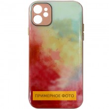 Чехол TPU+Glass Impasto abstract для Apple iPhone 12 (6.1")