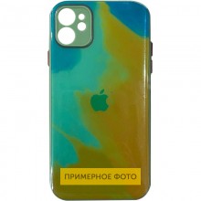 Чехол TPU+Glass Impasto abstract для Apple iPhone 12 (6.1")