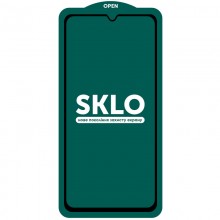 Защитное стекло SKLO 5D (full glue) (тех.пак) для Samsung Galaxy A12 / M12 / A02s / M02s / A02 / M02