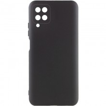 Чехол Silicone Cover Lakshmi Full Camera (A) для Samsung Galaxy A12 / M12 Черный - купить на Floy.com.ua