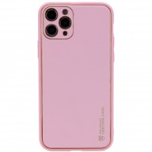 Кожаный чехол Xshield для Apple iPhone 12 Pro Max (6.7") Розовый - купить на Floy.com.ua