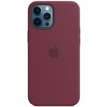 Чехол Silicone case (AAA) full with Magsafe для Apple iPhone 12 Pro / 12 (6.1")