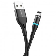 Дата кабель Borofone BU16 Skill magnetic USB to Lightning (1.2m)