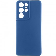Чехол Silicone Cover Lakshmi Full Camera (A) для Samsung Galaxy S22 Ultra Синий - купить на Floy.com.ua