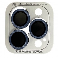 Защитное стекло Metal Classic на камеру (в упак.) для Apple iPhone 12 Pro / 11 Pro / 11 Pro Max Синий - купить на Floy.com.ua