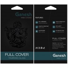Защитное стекло Ganesh (Full Cover) для Apple iPhone 14 Pro Max (6.7")