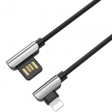 Дата кабель Hoco U42 Exquisite Steel Lightning cable (1.2m)