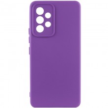 Чехол Silicone Cover Lakshmi Full Camera (A) для Samsung Galaxy A52 4G / A52 5G / A52s Фиолетовый - купить на Floy.com.ua