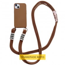 Чехол TPU two straps California для Apple iPhone 11 (6.1") Коричневый - купить на Floy.com.ua