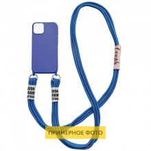 Чехол TPU two straps California для Apple iPhone XR (6.1") Синий - купить на Floy.com.ua