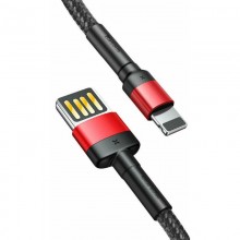 Дата кабель Baseus Cafule Lightning Cable Special Edition 2.4A (1m) (CALKLF-G)
