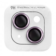 Защитное стекло Metal Classic на камеру (в упак.) для Apple iPhone 14 (6.1") / 14 Plus (6.7") Фиолетовый - купить на Floy.com.ua
